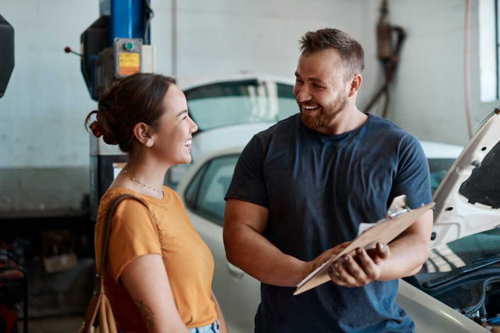 Mechanic and client