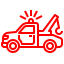 Crane truck icon